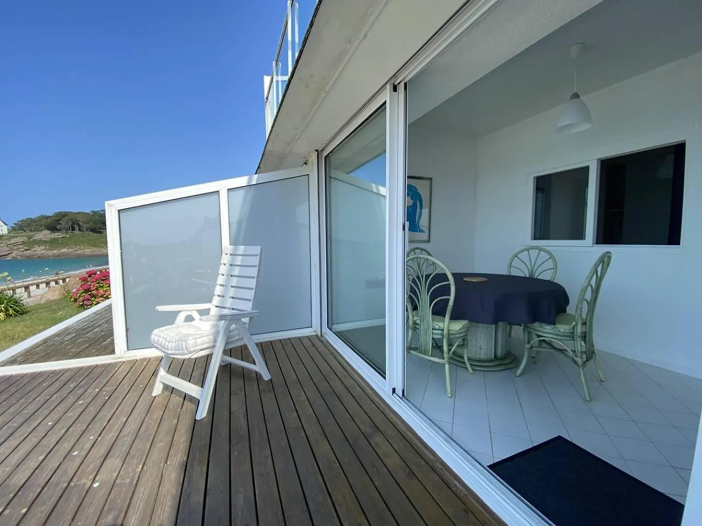 Apartment Appartement Vue Sur Mer Avec Terrasse, Plage Greve Blanche Tregastel - Ref 791